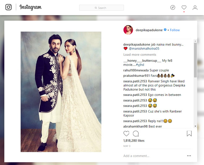 deepika padukone ex boyfriend ranbir kapoor 