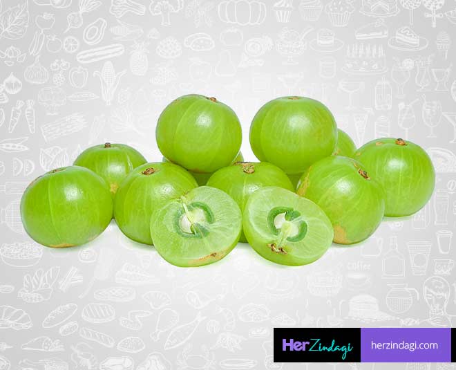 ग्रीन आंवला five things to get red cheecks inside