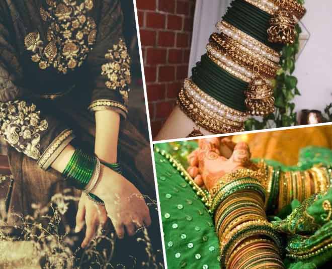 green kanch ki chudiyan