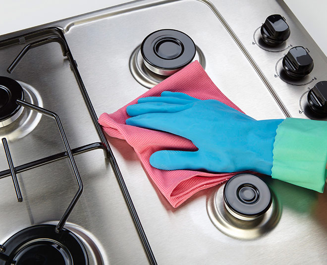 home remedies for gas stove cleaning 
