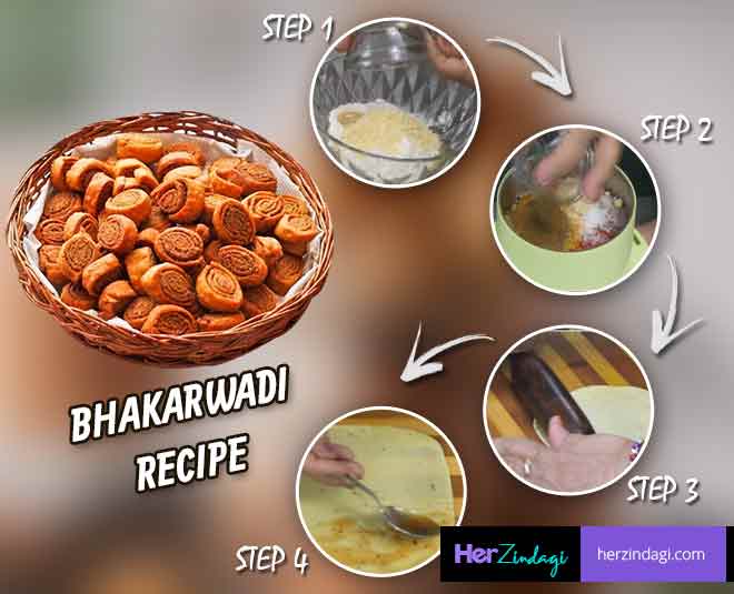 homemade crispy snacks bhakarwadi recipe