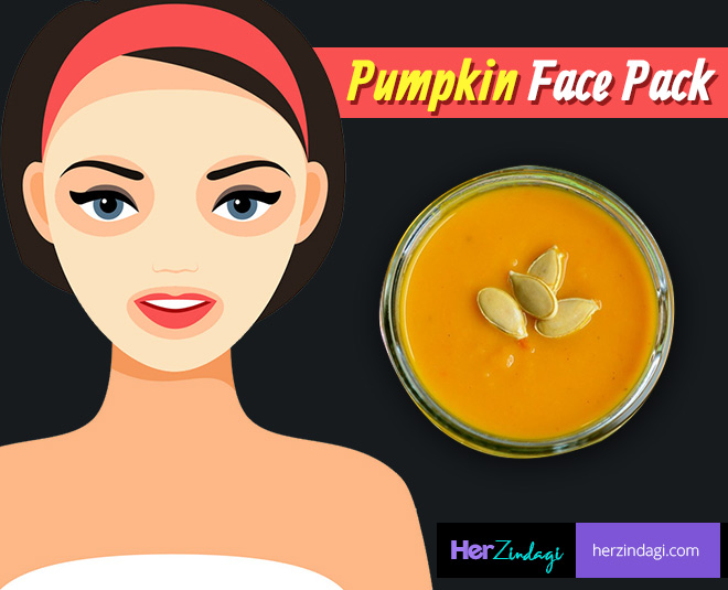 homemade pumpkin face pack for fair skin mian