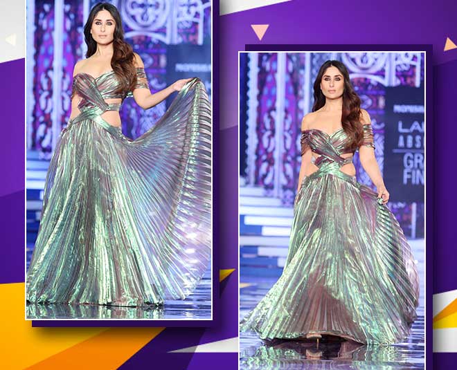 लैक्मे फैशन वीक 2018- करीना कपूर खान kareena kapoor lakme fashion week ramp walk