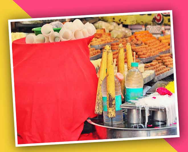 karol bagh market food corner