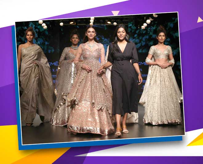 लैक्मे फैशन वीक 2018- अदिति राव हैदरी lakme fashion week bollywood actress aditi rao haidri