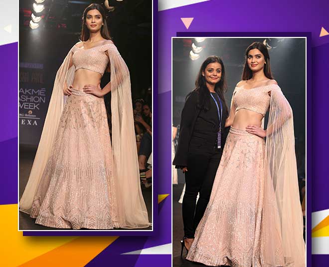 लैक्मे फैशन वीक 2018- डायना पेंटी lakme fashion week bollywood actress daina penty