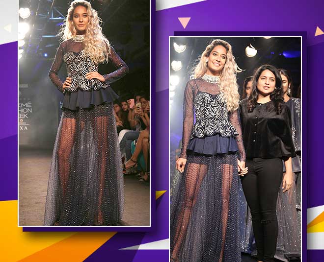 लैक्मे फैशन वीक 2018- लीसा हेडन lakme fashion week bollywood actress lisa hydon