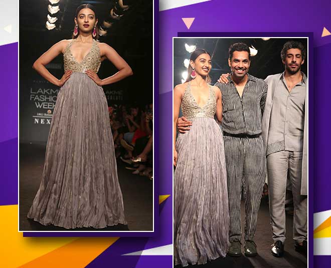 लैक्मे फैशन वीक 2018- राधिका आप्टे lakme fashion week bollywood actress radhika apte