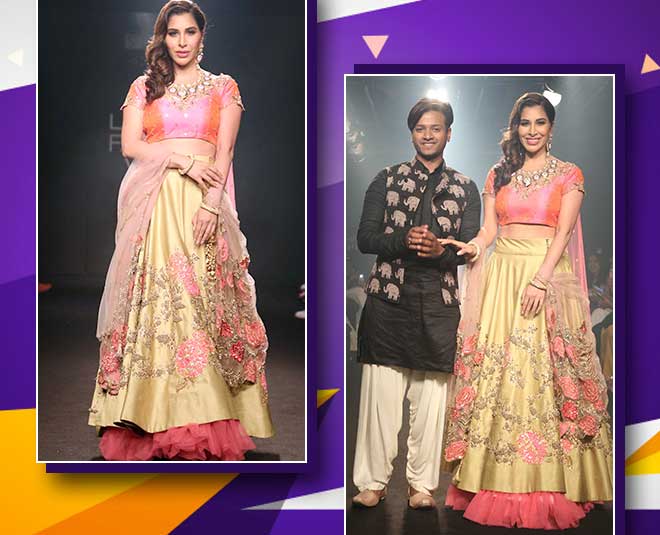 लैक्मे फैशन वीक 2018- सौफी चौधरी lakme fashion week bollywood actress sophie choudhary