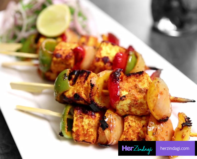 पनीर टिक्का paneer five mouth watering dishes Paneer tikka