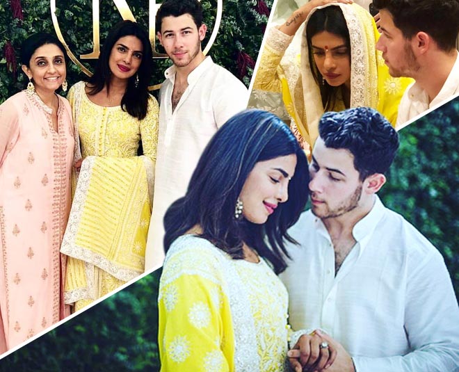 priyanka chopra and nick jonas engagement ceremony pictures