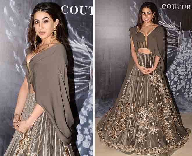 सारा अली खान sara ali khan manish malhotra fashion show