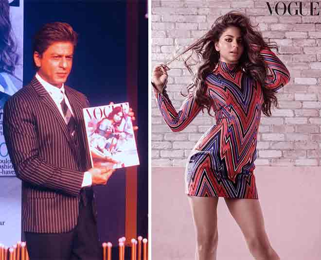 shahrukh khan daughter suhana magazine cover page