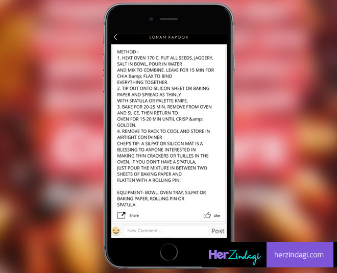 sonam kapoor beatroot amarnath recipe inside 