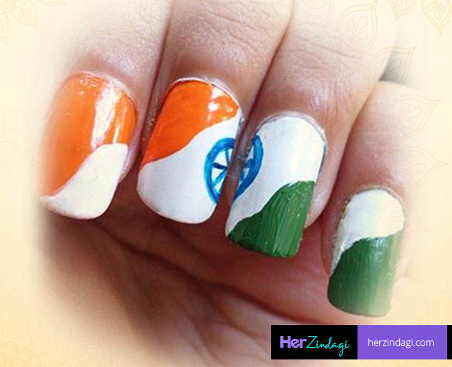 75 Years Of Freedom – Independence Day Nail Art! | Creative Nails