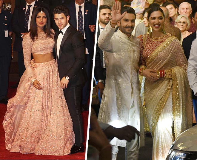 Bollywood newly wed flaunt their fashionable outfits in isha ambani wedding 