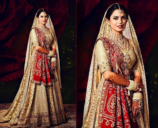 Isha ambani bridal lehenga amazing facts and making story  