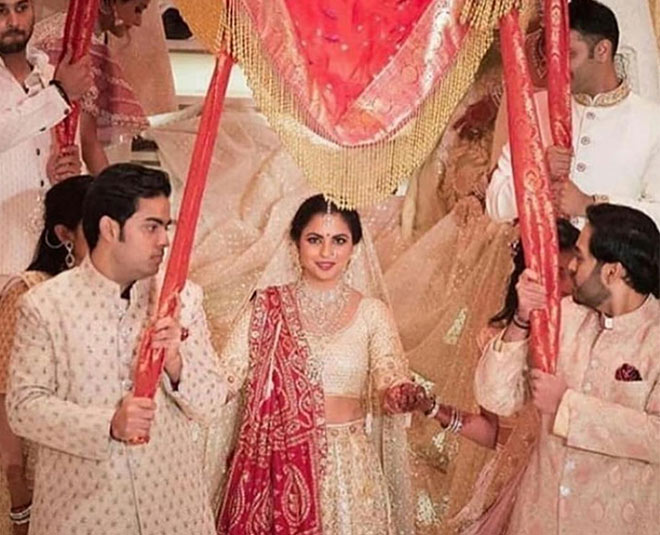 Isha ambani bridal lehenga amazing facts and making story  