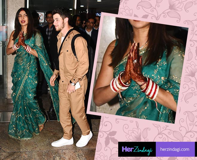 priyanka chopra mangalsutra and bridal mehendi design sets new goals