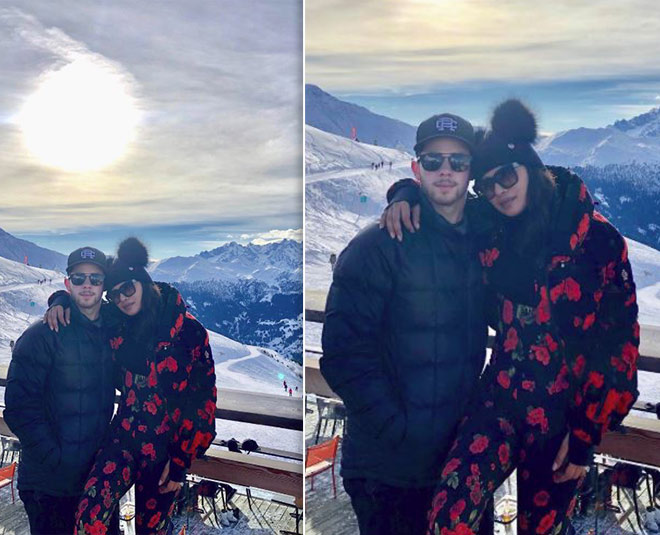 Priyanka chopra and nick jonas new year switzerland trips romantic pictures  
