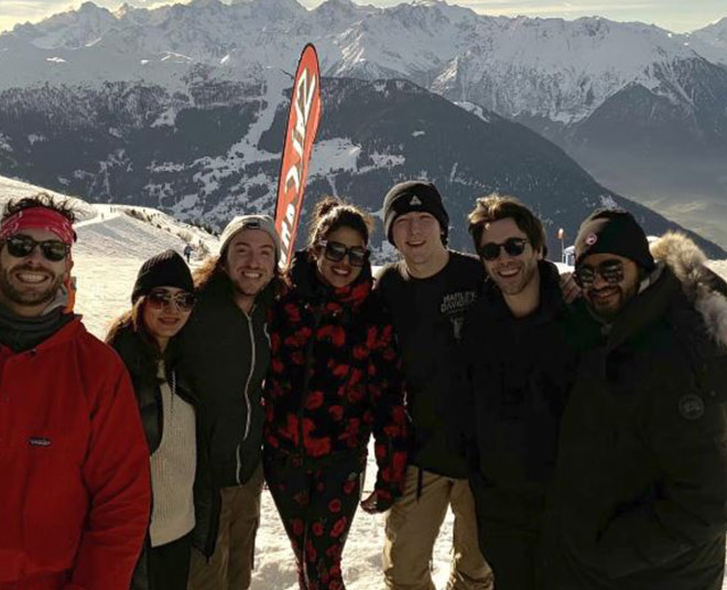 Priyanka chopra and nick jonas new year switzerland trips romantic pictures  