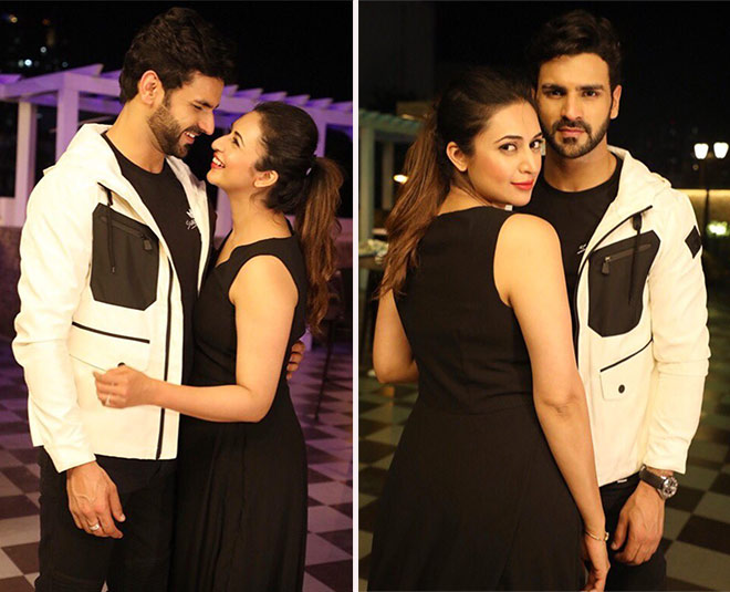 Yeh hai mohabbatein fame divyanka tripathi got surprised by her husband on her birthday 