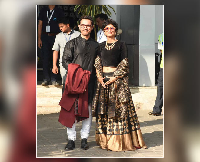 aamir khan kiran at isha ambani wedding udaipur