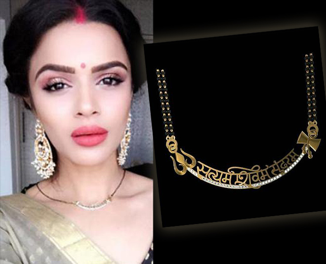 Heroine hot sale mangalsutra designs