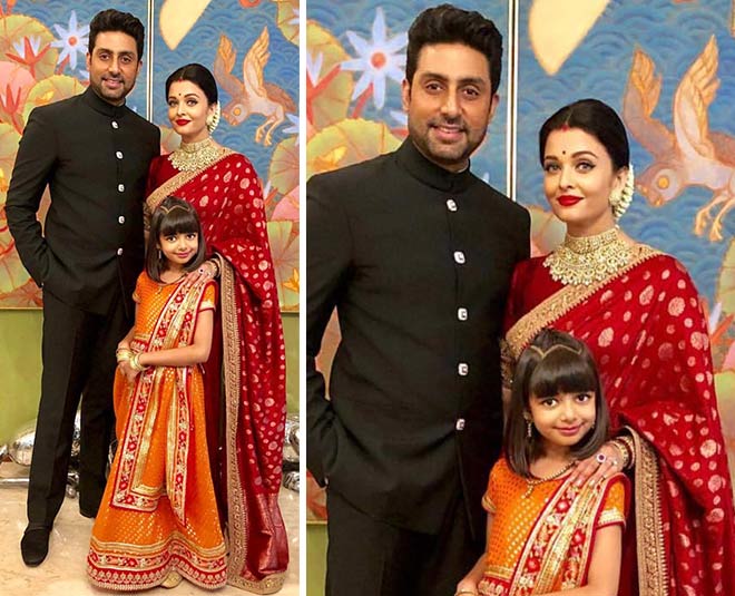 aishwarya abhishek aaradhya bachchan isha ambani wedding