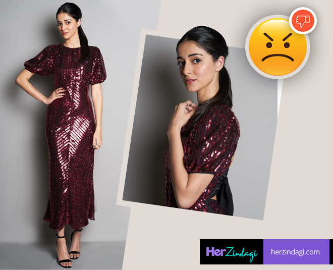 अनन्या पाण्डेय ananya pandey worst looks of the week