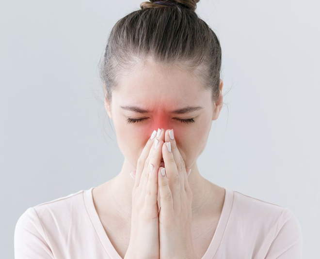 badam rogan in nose inside