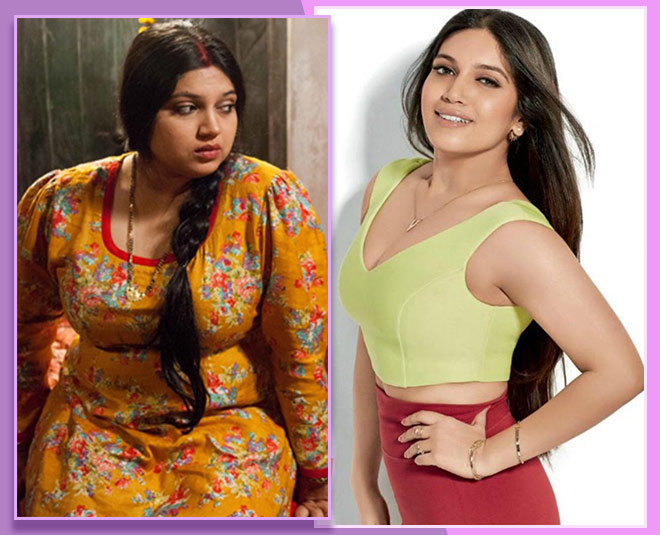 भूमि पेडनेकर bhumi fat to fit inside