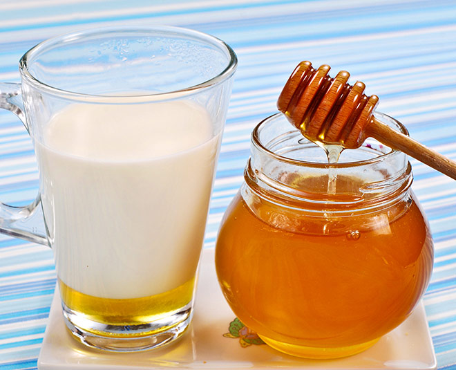 cold remedy honey milk inside