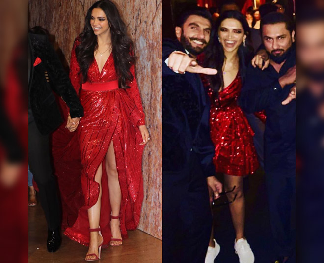 deepika gown to dress sandal to shoes at her wedding reception