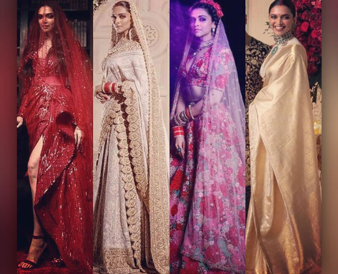 From Mehendi To Reception Check Out All The Bridal Looks Of Deepika Padukone