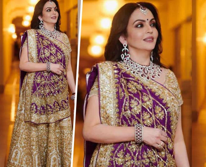 mukesh ambani daughter lehenga