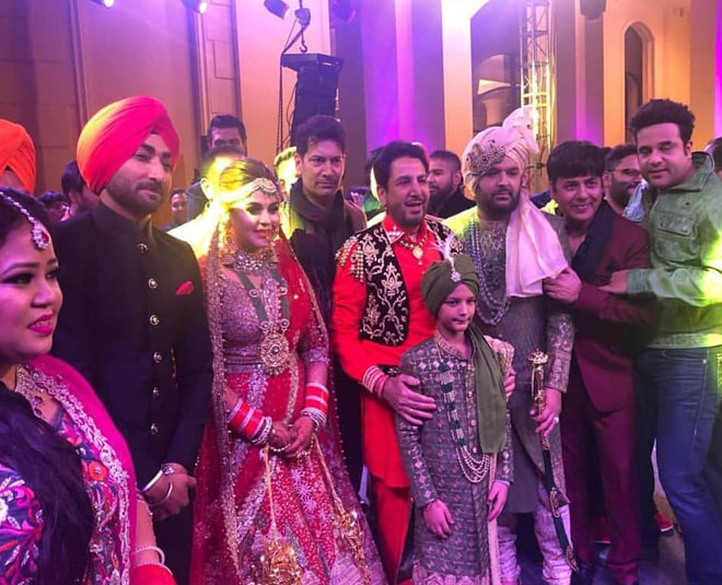 kapil sharma wedding latest pics krushna inside