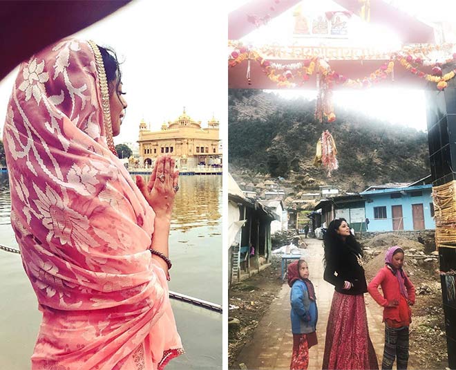 kavita kaushik char dham trip vacation pics inside