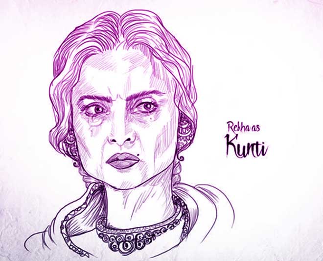 mahabharat aamir khan cast of draupadi kunti gandhari inside