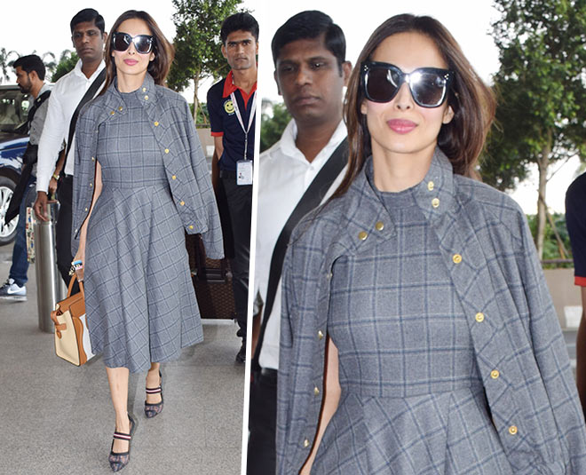 मलाइका अरोरा malaika arora super casual airport look