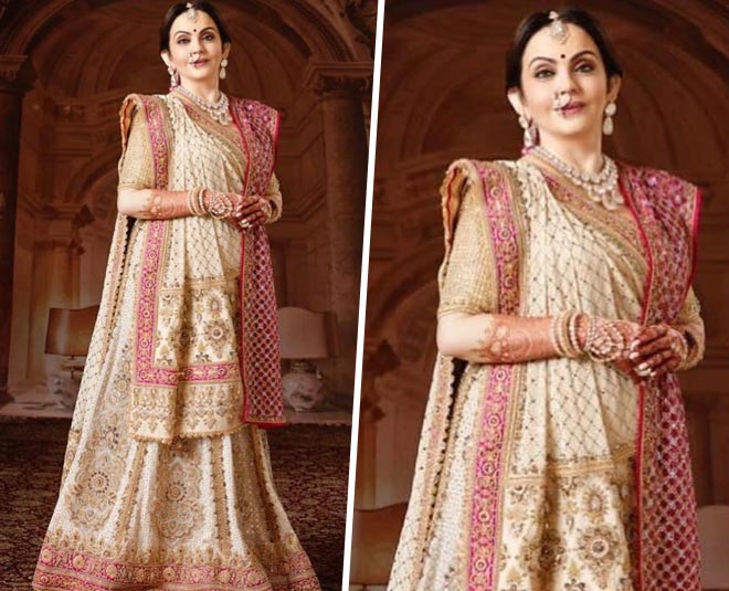 nita ambani lehenga look isha ambani wedding