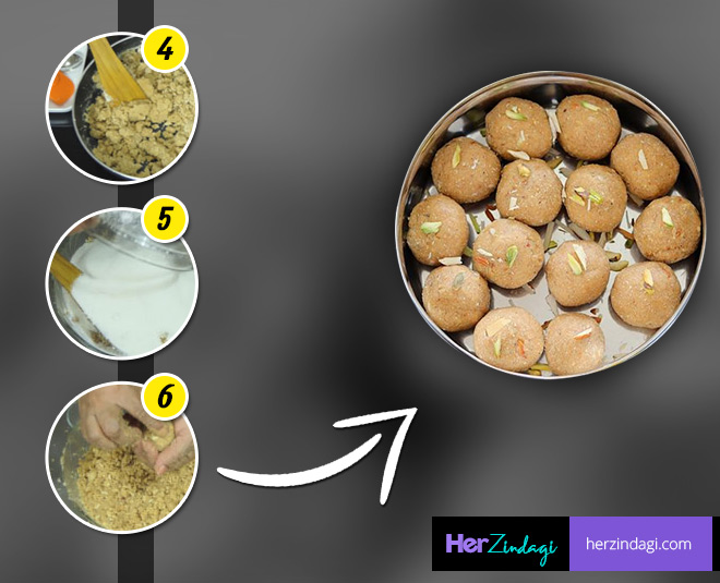 punjabi pinni ladoo at home in this winter 