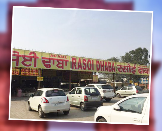 rasoi sonipat dhaba inside