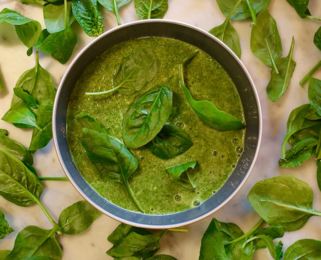 spinch food for winter inside