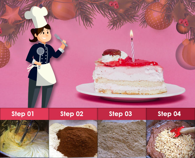 steps of no bake cake