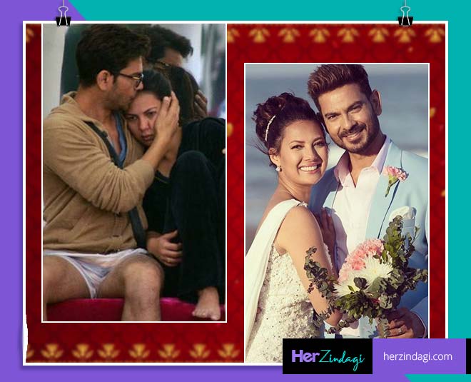 tv stars wedding  rochelle keith