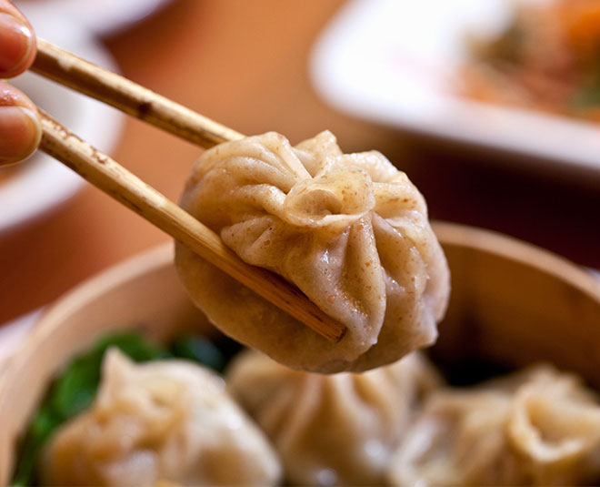 unhealthy momos inside