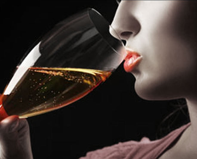 Beauty care alcohol drinking