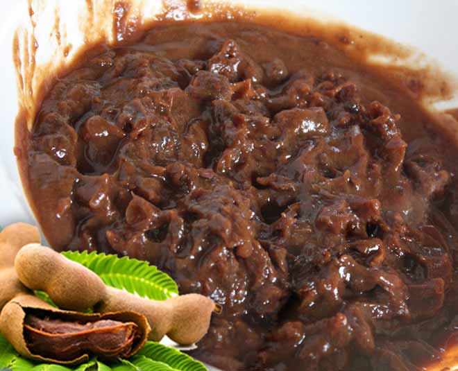 Easy recipe of imli pulp inside 