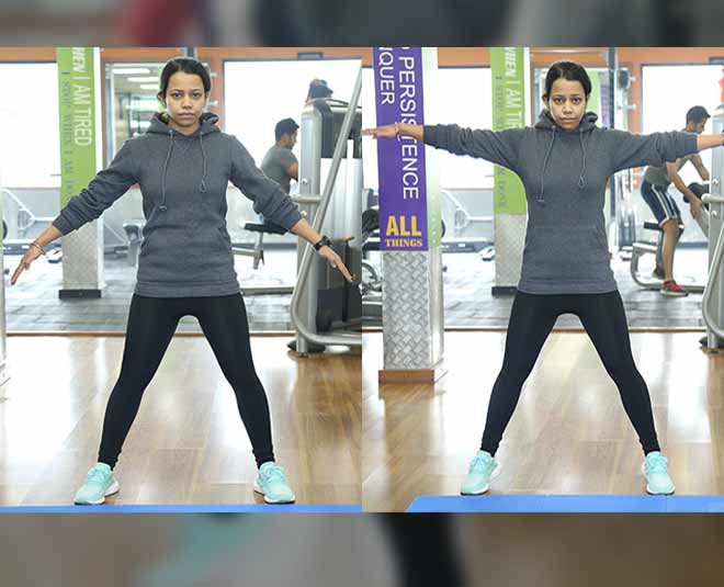 Home workout jumping jack